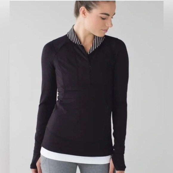 ! Lululemon Athletica Think Fast Pullover sz 6 - Picture 1 of 5